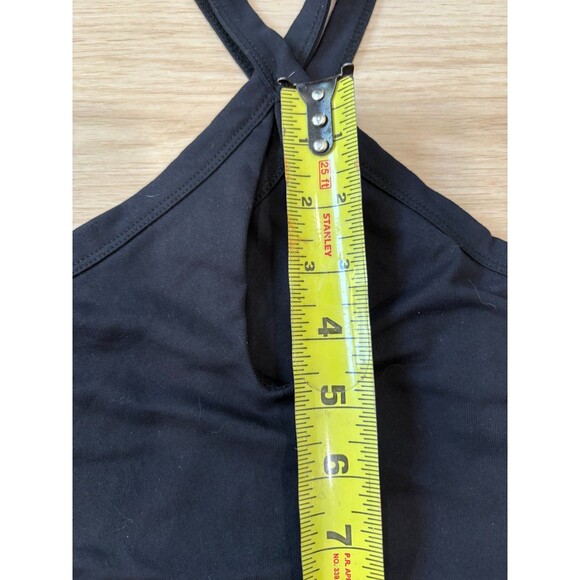 Free People Intimately Halter Neck Bodysuit Black Keyhole Thong Cut Size Small S - Picture 5 of 9
